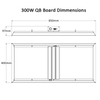Indoor 300w LED Grow Light für Gemüse